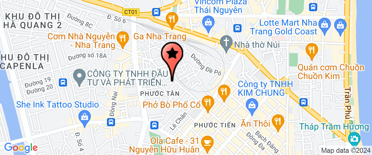 Bản đồ đến Công Ty TNHH Nam Vương Nguyễn
