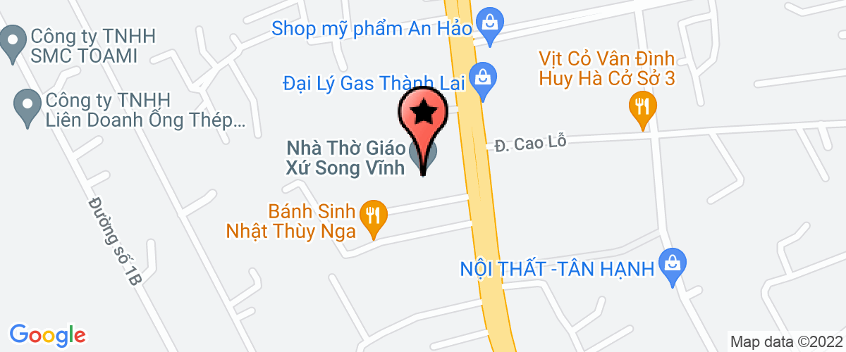 Bản đồ đến Doanh nghiệp TN Thương Mại - Dịch Vụ Nam Lâm