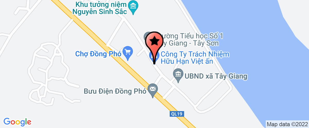 Map go to Quang Land Trading And Construction Company Limited