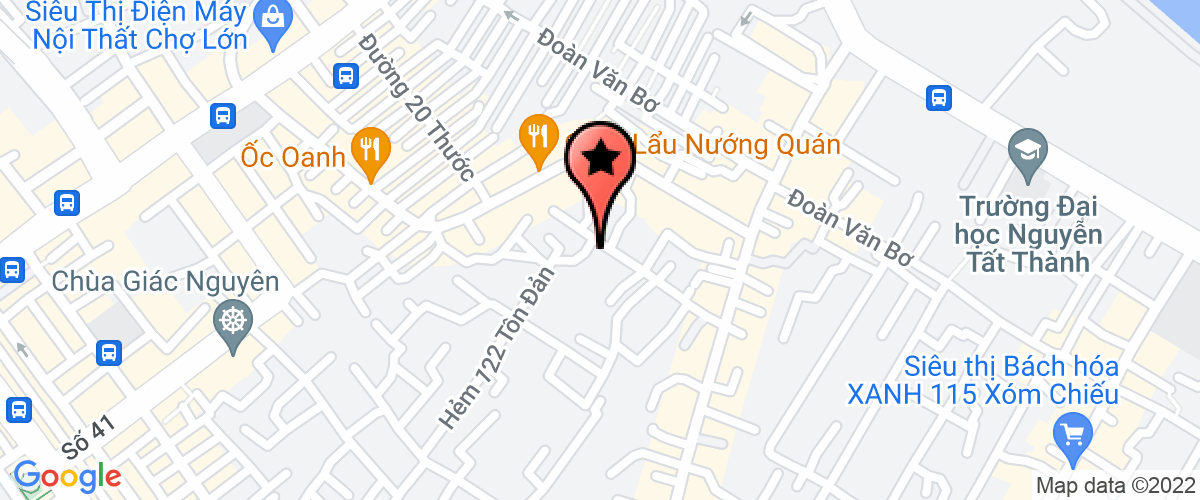 Map go to Hoa Dai Duong Company Limited