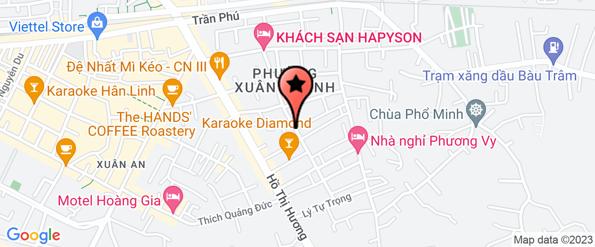 Map go to thuong mai dich vu Xuan Thanh Co-operative