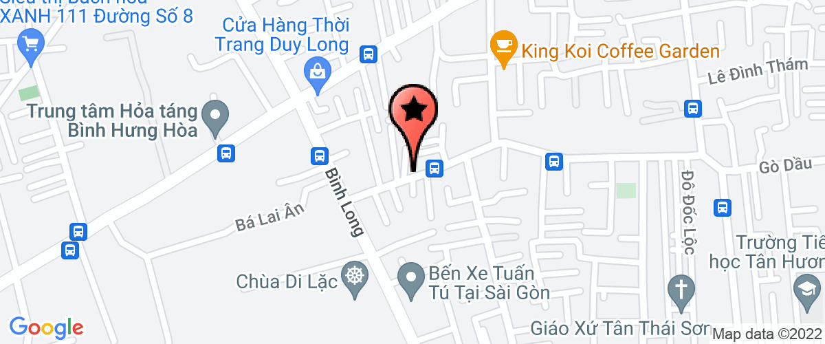 Map go to Phuong Nam Internet Service Private Enterprise