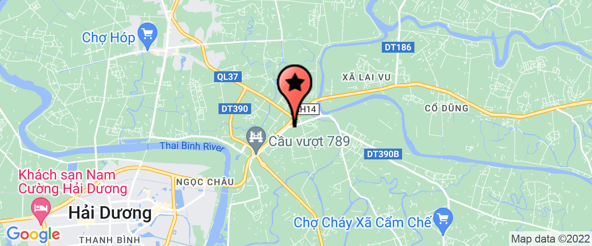 Map go to Chau A - Thai Binh Duong Company