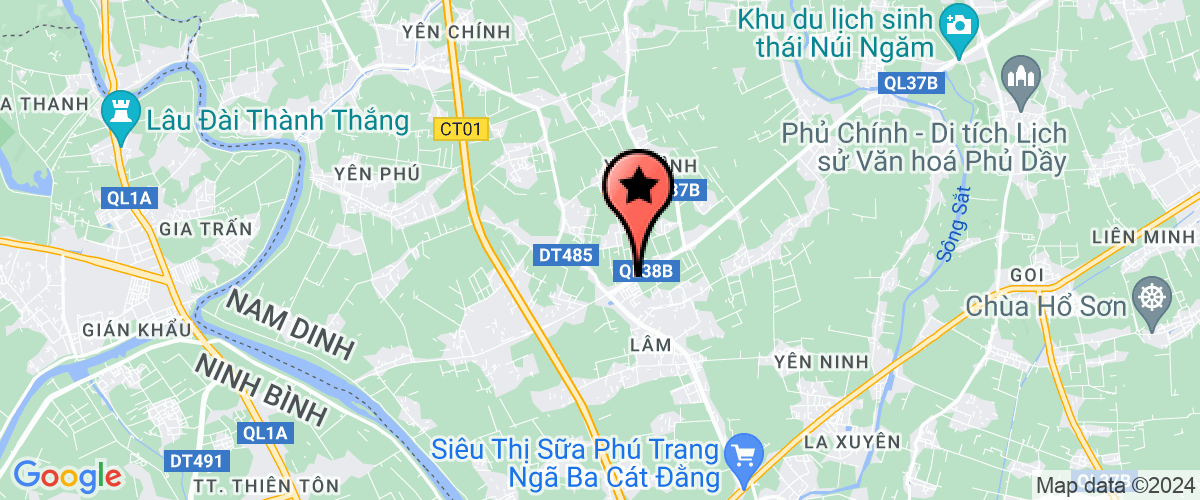 Map go to Duc Thien Dai Loc Mechanical Private Enterprise