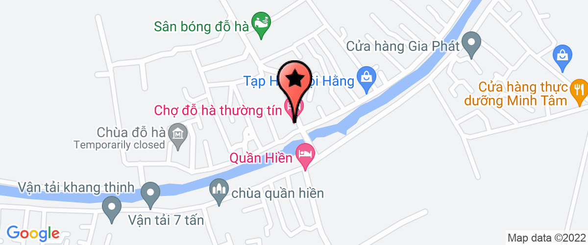 Map go to Duong Phong Industry Company Limited