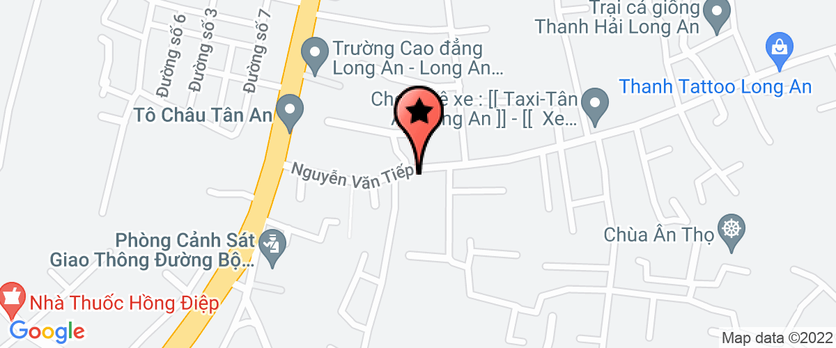 Map go to Nhat Thuong Trading Company Limited