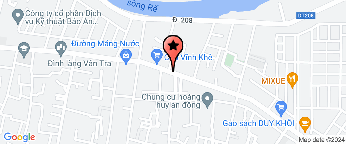 Map go to Nhat Binh Electrical Mechanics Limited Company