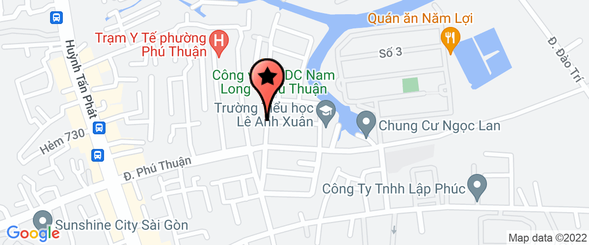 Bản đồ đến Công Ty Cổ Phần Thiết Bị Công Trình Thủy Sài Gòn