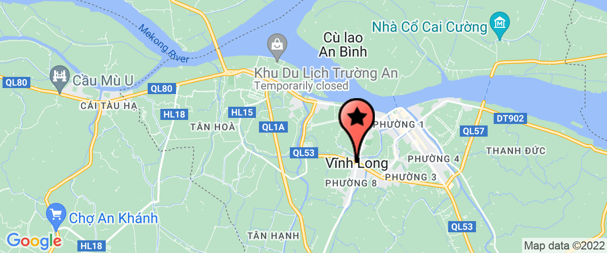 Map go to Thuy San Dai Loc Joint Stock Company