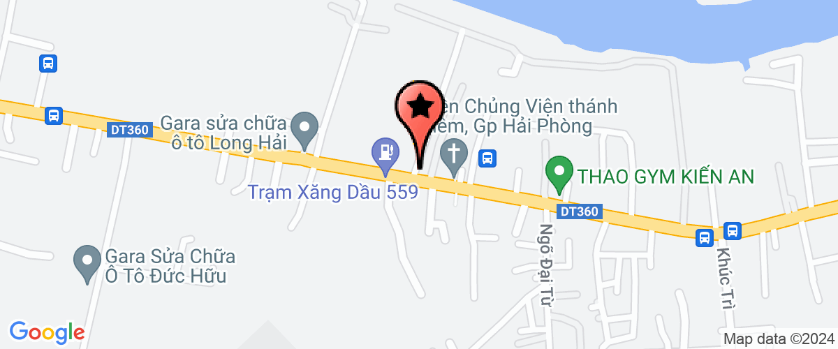 Map go to co phan Dong Viet Company