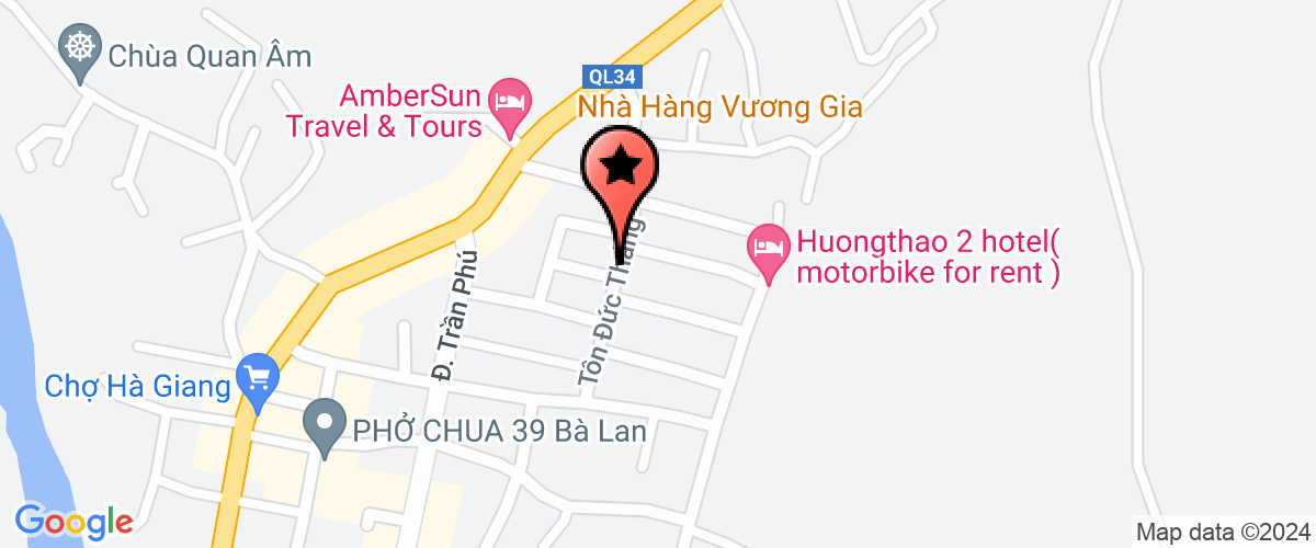 Map go to Hoang Nam Ha Giang Company Limited