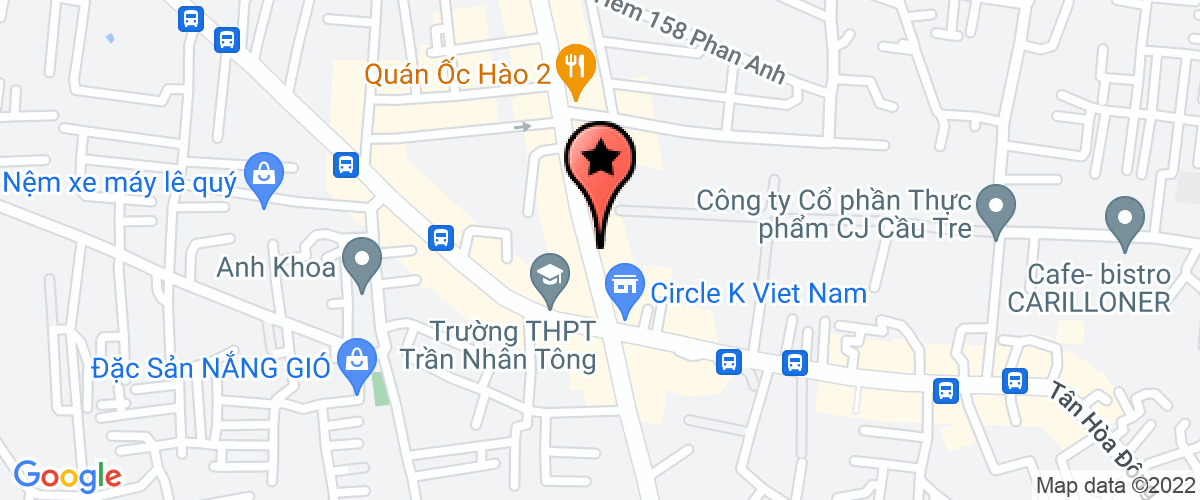 Map go to Game Thai Binh Duong Entertainment Company Limited