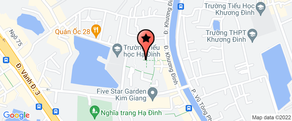 Bản đồ đến Công Ty TNHH Công Nghệ Nông Nghiệp Hà Nội
