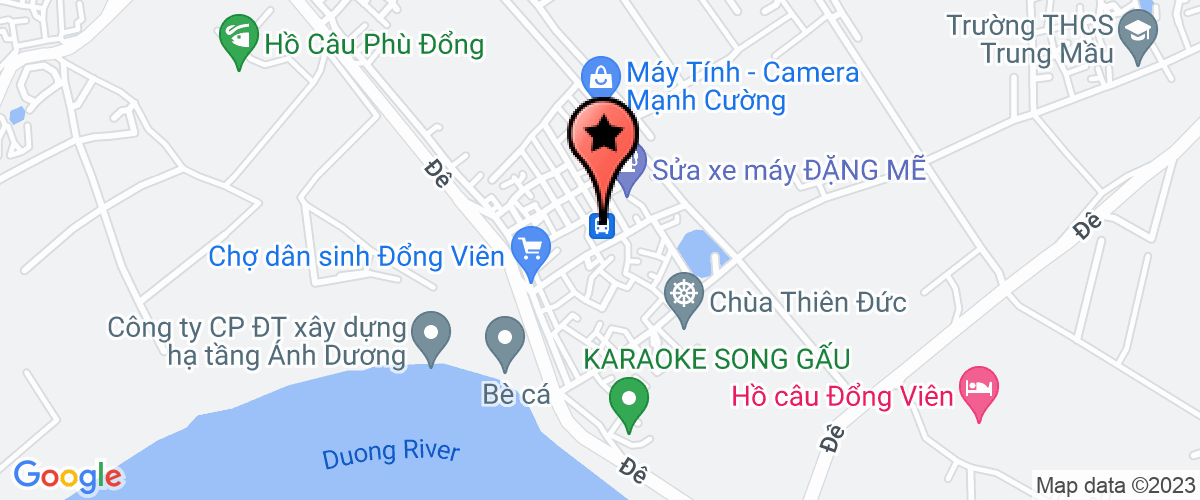 Map go to Rau Cu Qua Ha Noi Joint Stock Company