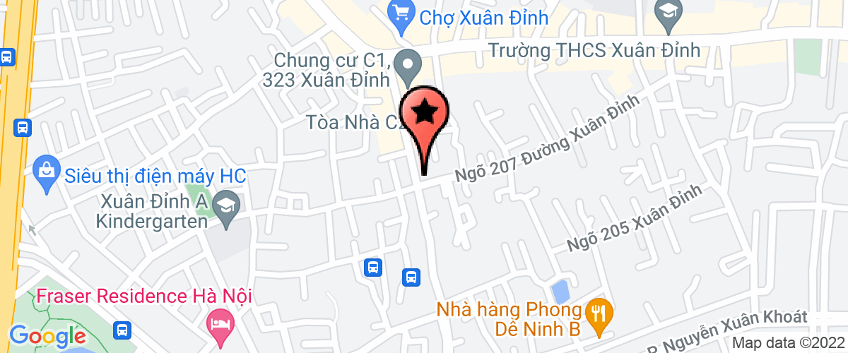 Map go to Thuy Duong General Hospital Joint Stock Company