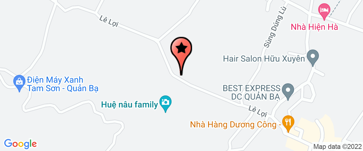 Map go to Lieu Na Chang Medicine Co-operative