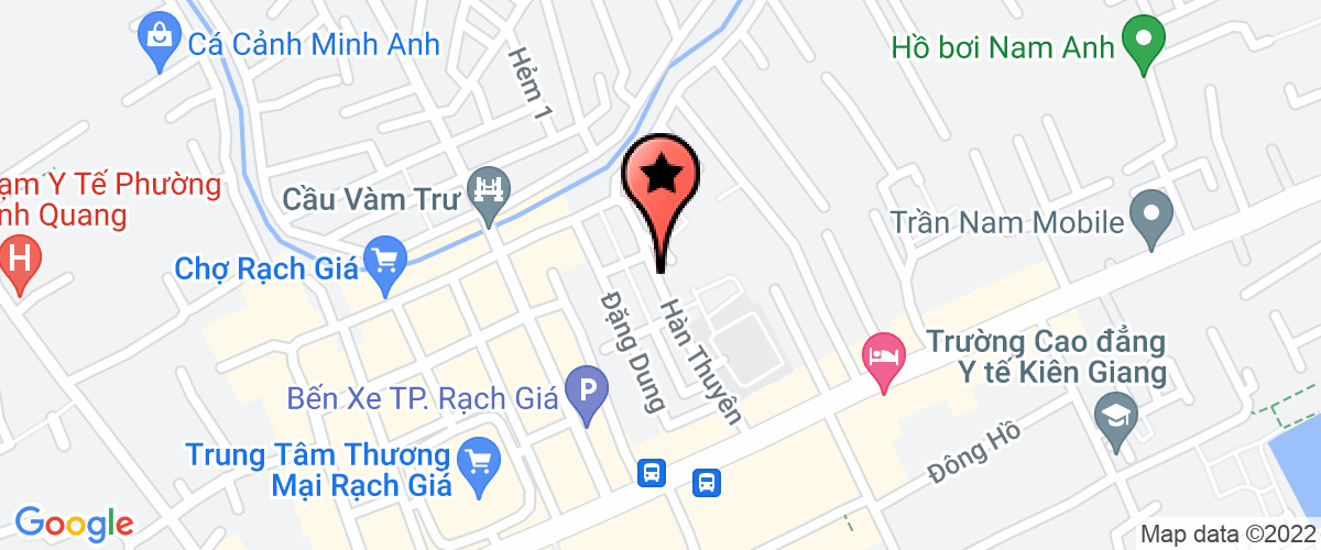 Map go to Trieu Duong Xanh Investment Joint Stock Company
