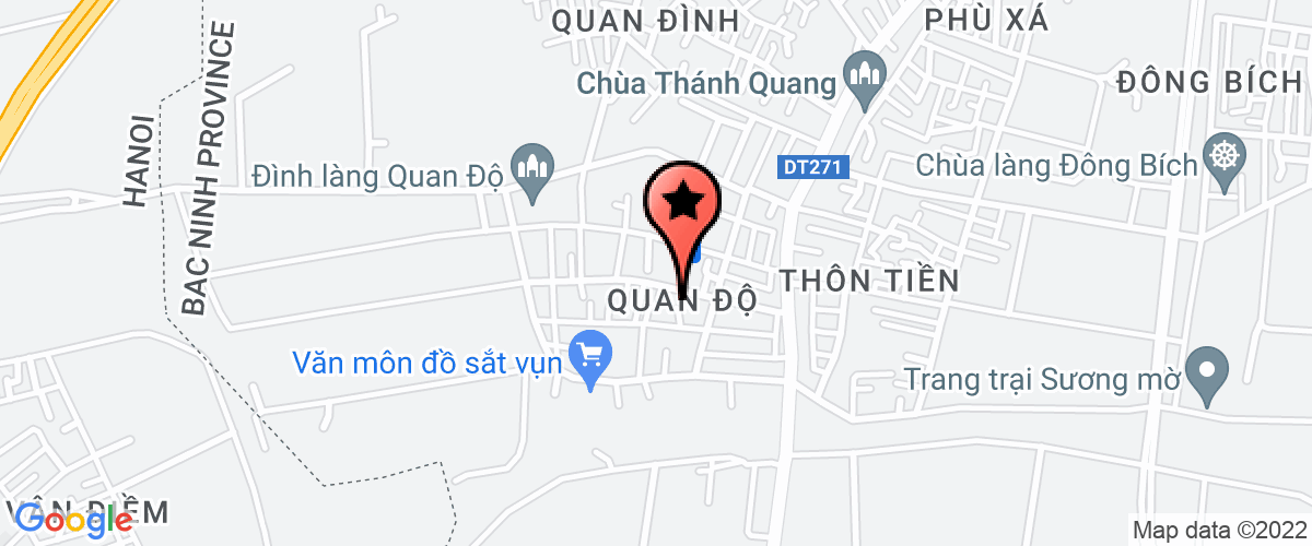 Map go to thuong mai va san xuat Phu Quy (Limited) Company Limited