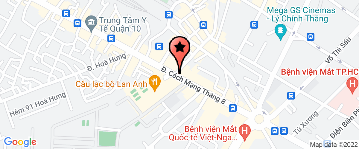 Map go to Net Viet Information Technology Joint Stock Company