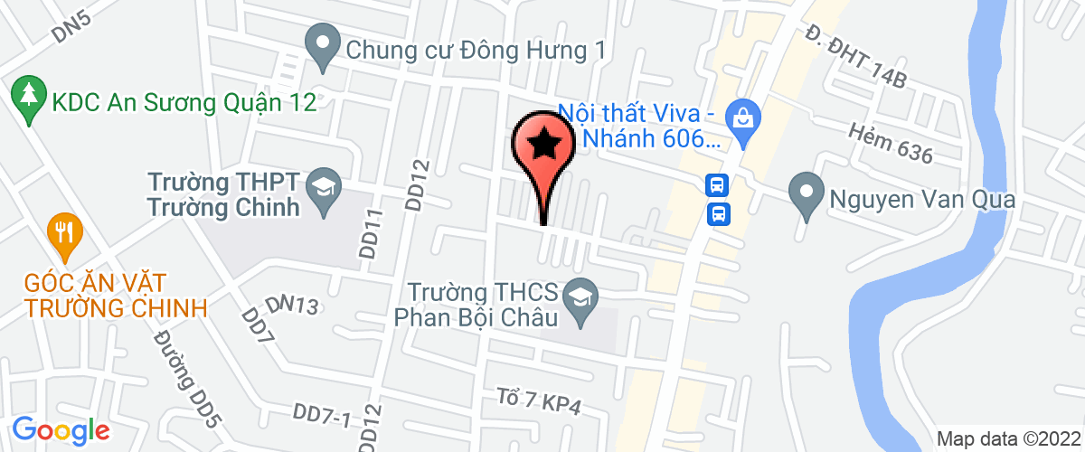 Map go to Hung Tien Security Service Corporation