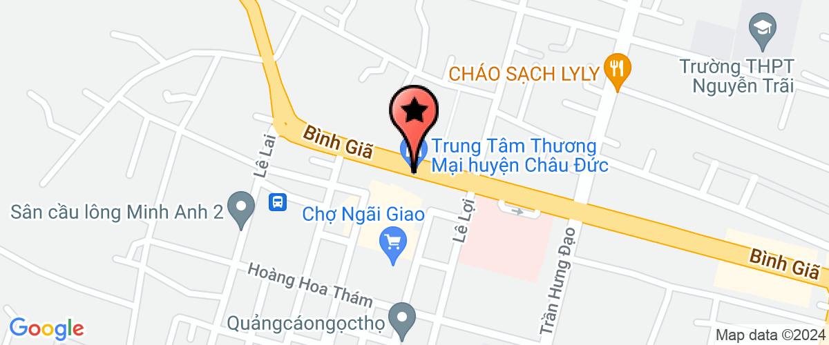 Map go to CP Minh Truc Advertising Company