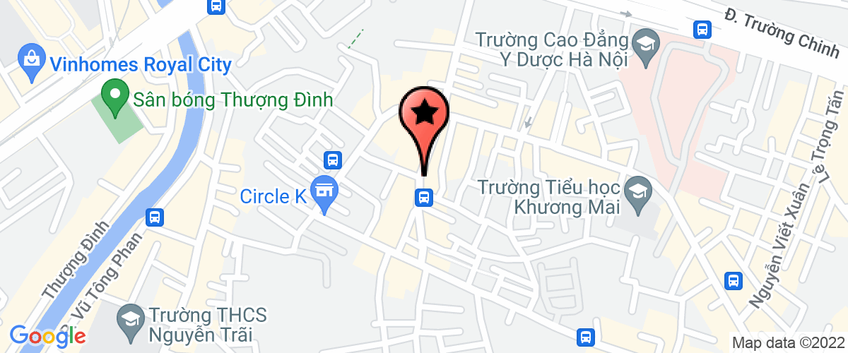 Map go to Duc Dung Produce & TMDV Company Limited