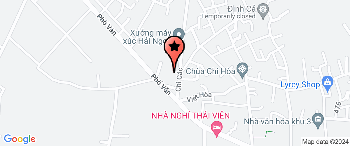 Map go to Binh Minh Construction And Production Trading Joint Stock Company