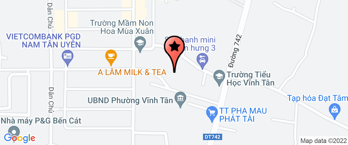 Map go to Luong Quy Dan Private Enterprise