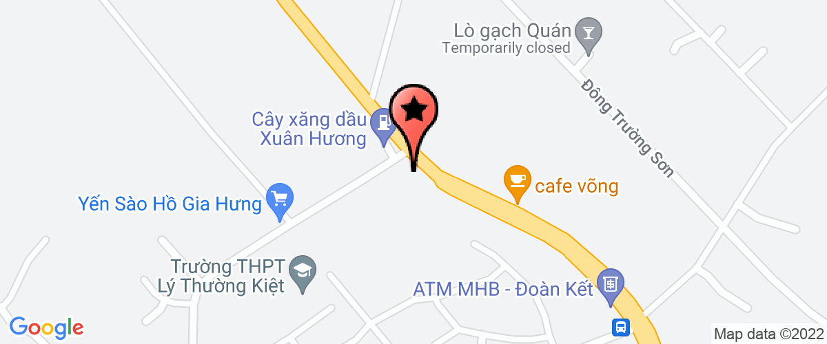 Map go to Ba Sang - Gia Lai Private Enterprise