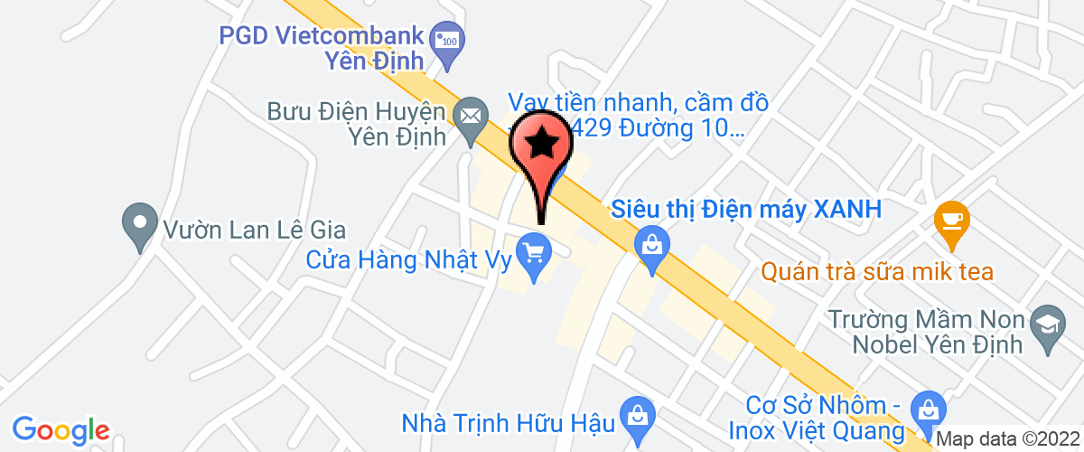 Map go to Kim Chung Hang Thinh Phat Private Enterprise