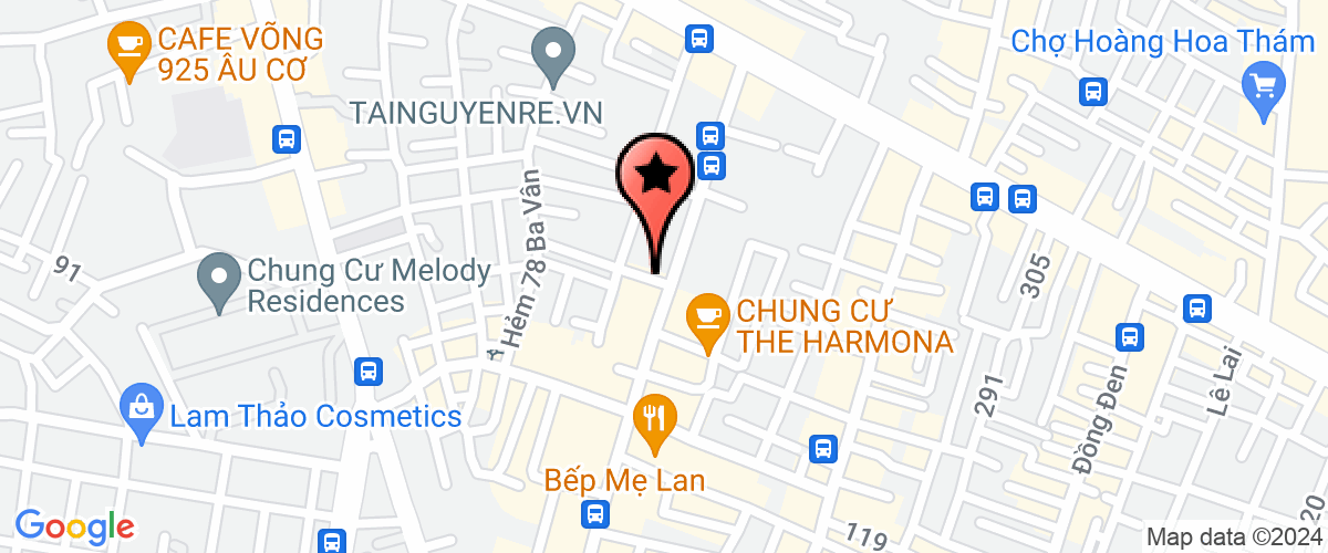 Map go to H.khang Company Limited