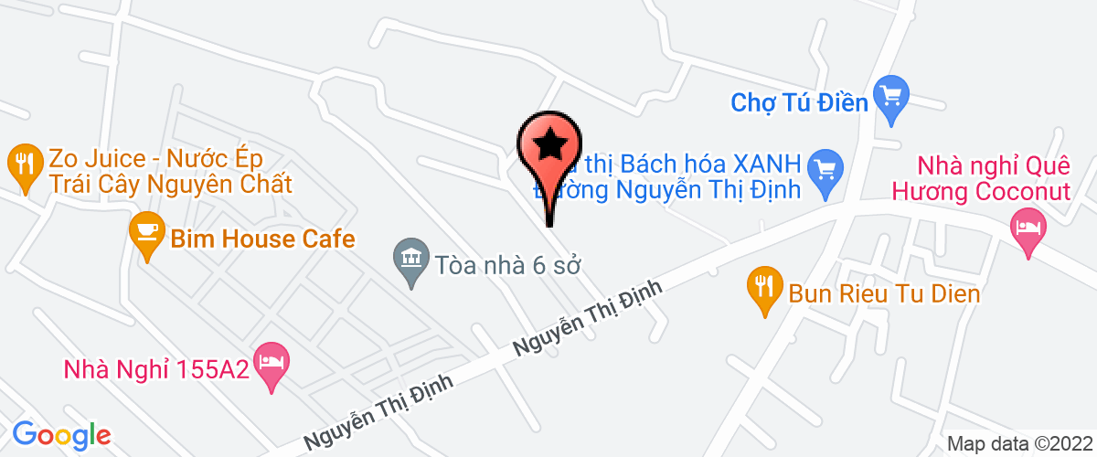 Map go to Taxi Minh Tam Company Limited