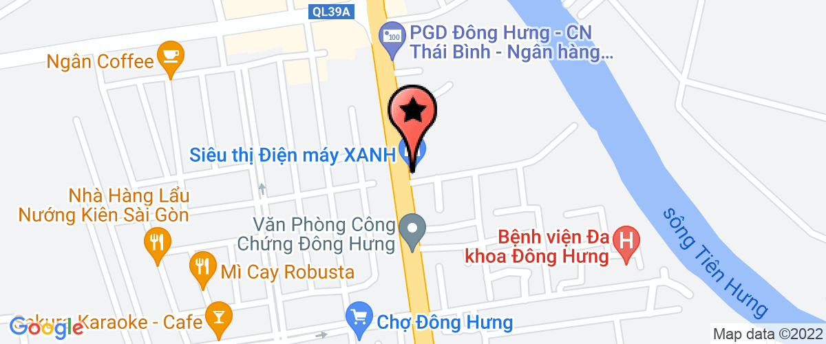 Map go to Rong Viet Travel Service Company Limited
