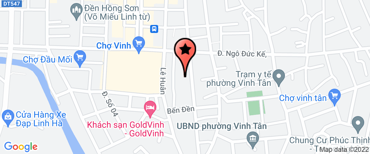 Map go to Manh Quan Development And Investment Company Limited