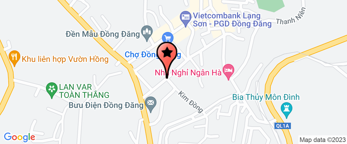 Map go to Binh Huu Loc Import Export Company Limited