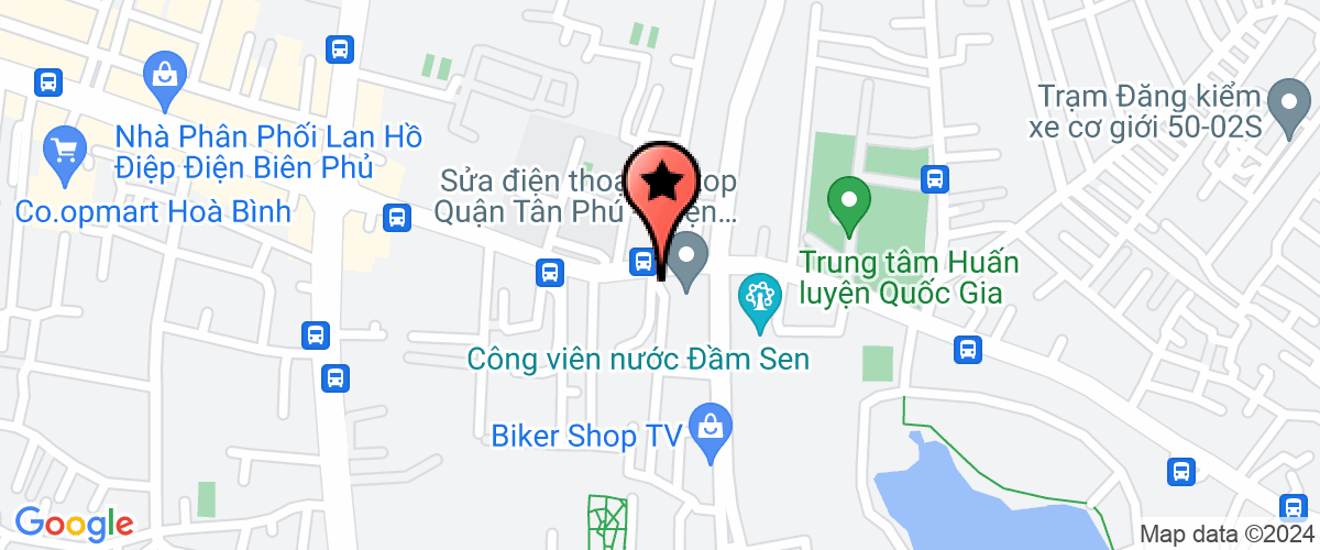 Map go to Tham My Hoa Ky International Company Limited