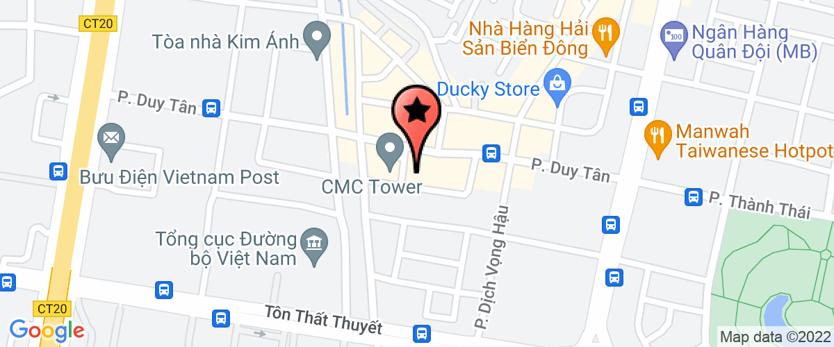 Map go to Dc Investment Trading and Services Company Limited