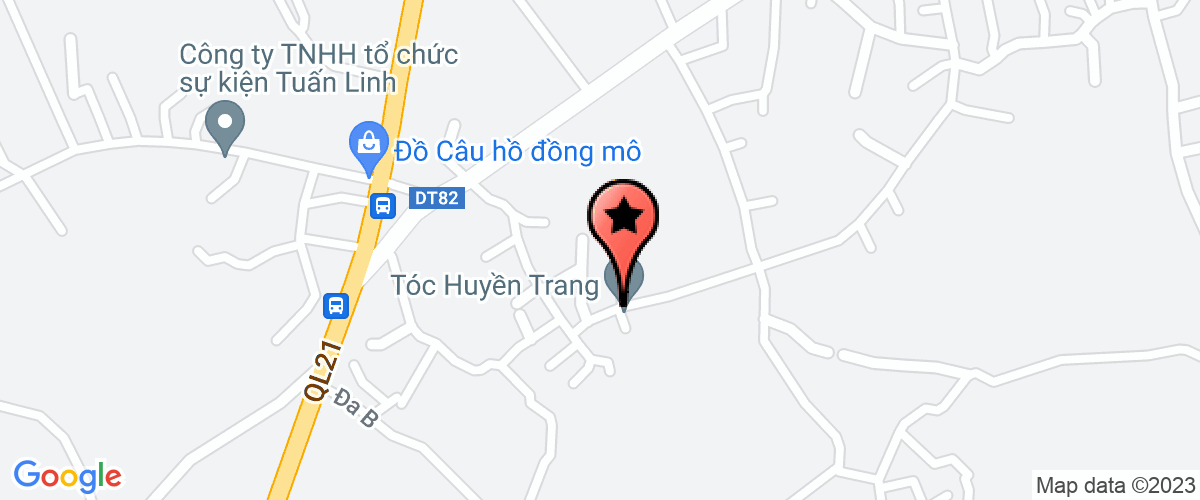 Map go to Bau Troi Viet Travel Trading and Travel Company Limited