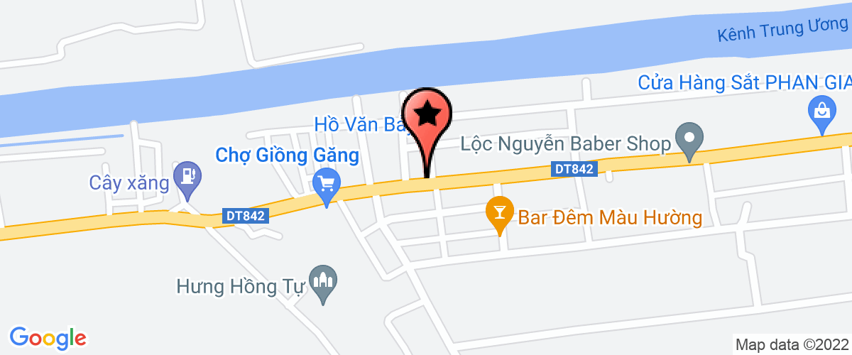 Map go to Giong Gang Elementary School