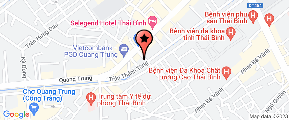 Map go to Huong Nghiep  Thai Binh Training And Consultant Company Limited