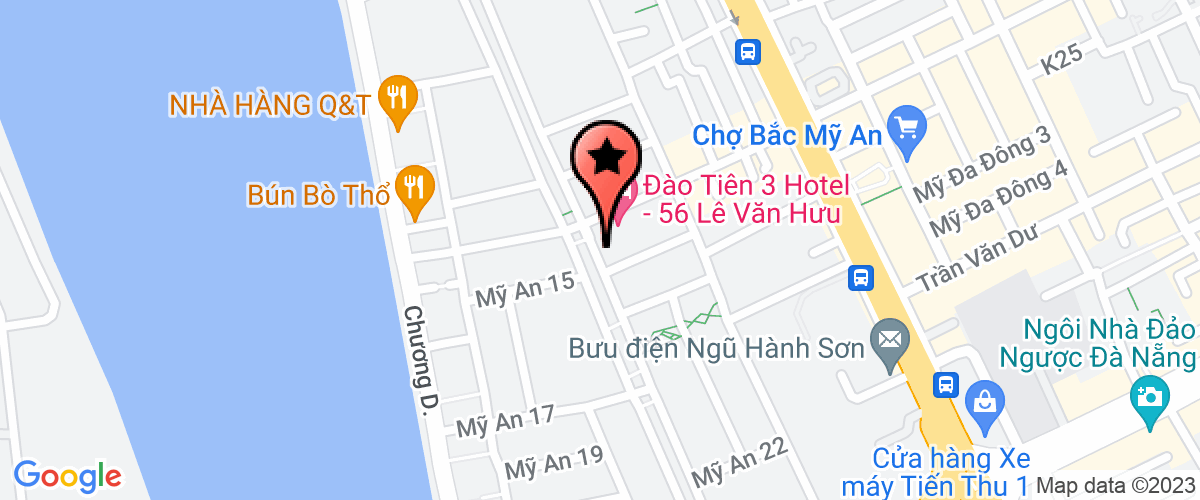 Map go to Hana in Da Nang - Representative office of  Hana International Investment International Study Abroad Consultant Center Joint Stock Company