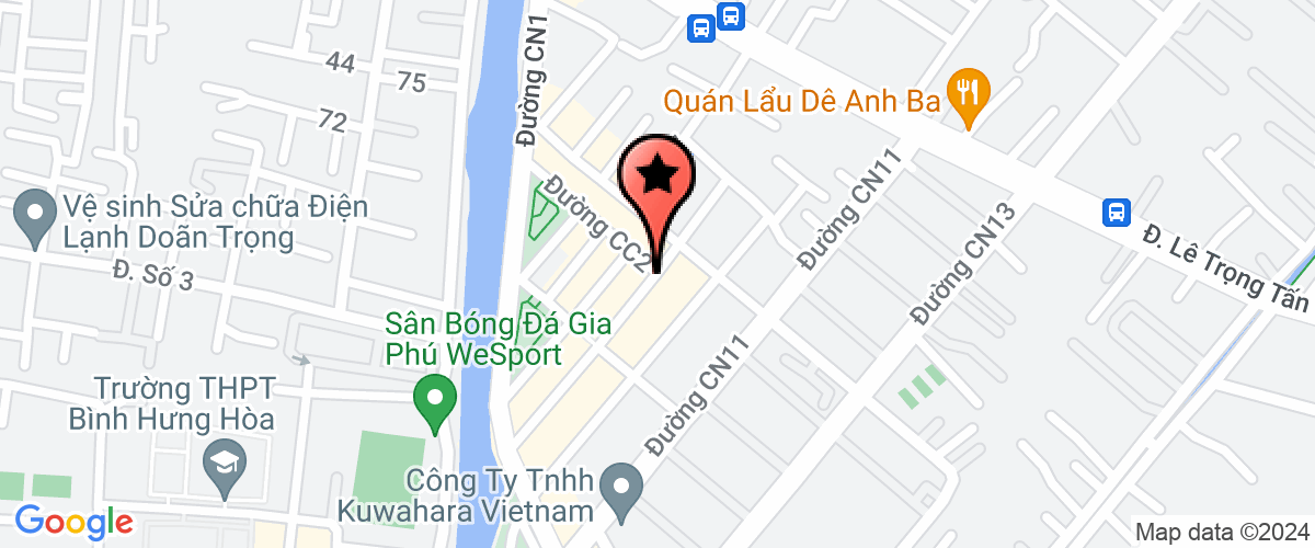 Map go to Thai Son Duong Hotel Company Limited