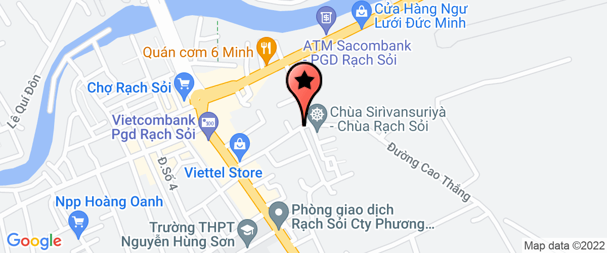 Map go to Bich Hien Kien Giang Company Limited