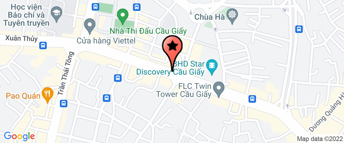 Map go to Gia Han Tax Company Limited