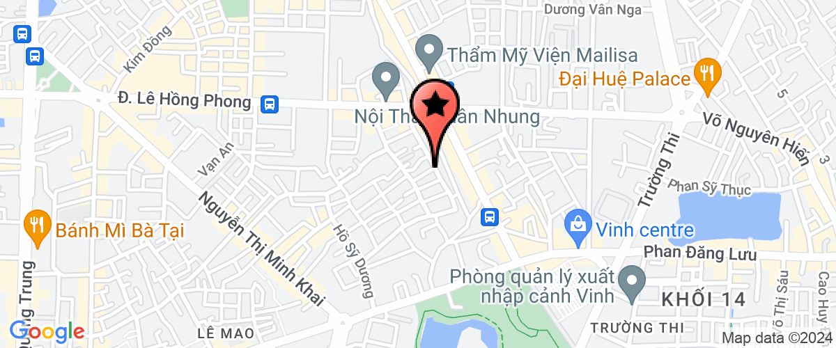 Map go to Tram xA Phuong Dong Vinh