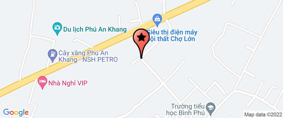 Map go to Me Be Hoang Vy And Care Company Limited