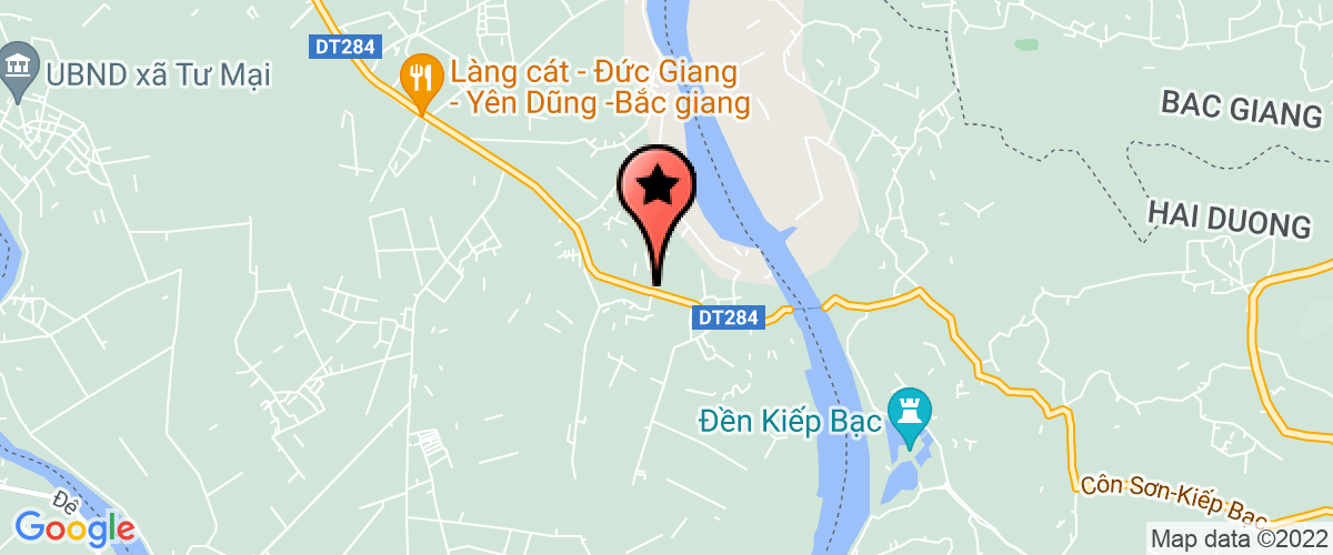 Map go to Hoang Sam Bac Giang Service Trading Company Limited