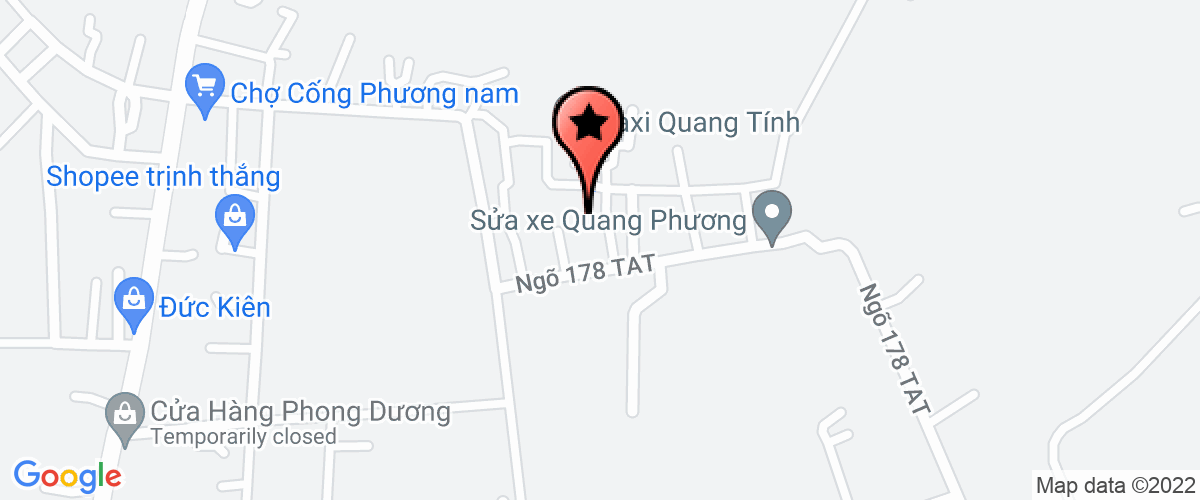 Map go to Nam Cuong Investment Company Limited