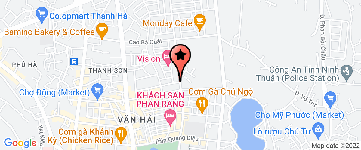 Map go to Nam Phuong Phan Rang Company Limited