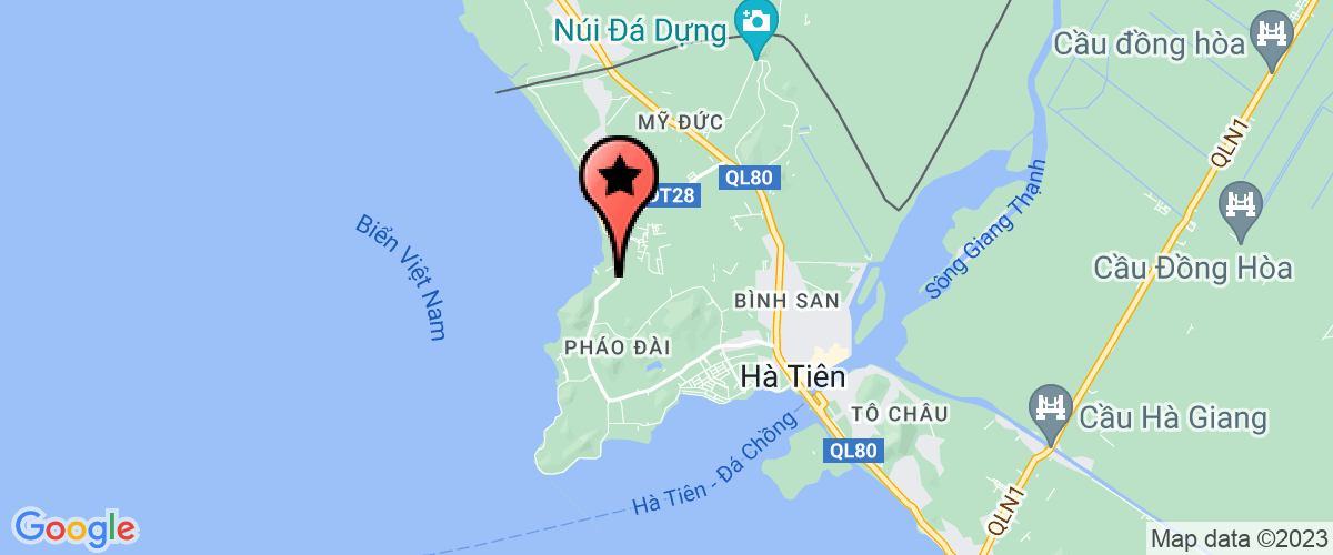 Map go to Lam Trieu Quang Private Enterprise